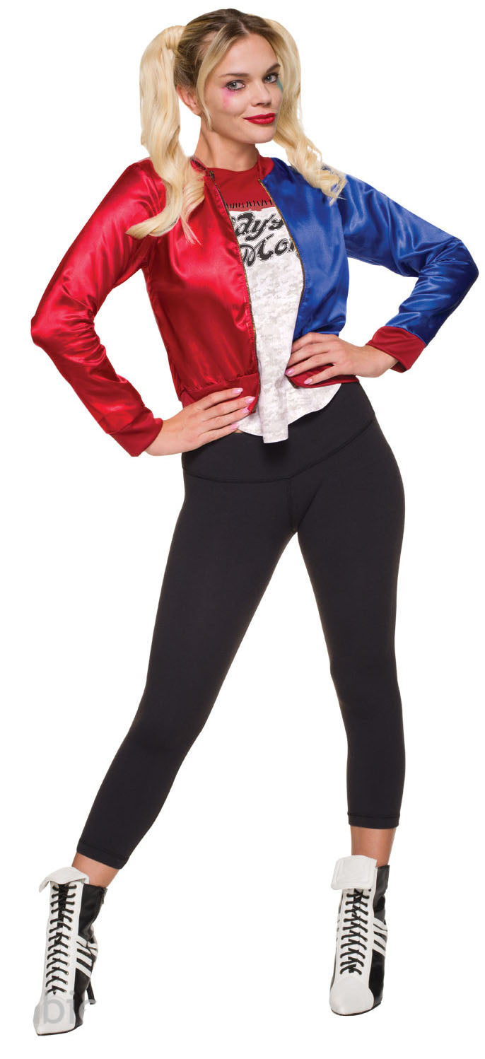 Ladies Harley Quinn Suicide Squad Halloween Villain Costume