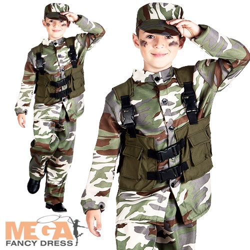 Boys Soldier Costume
