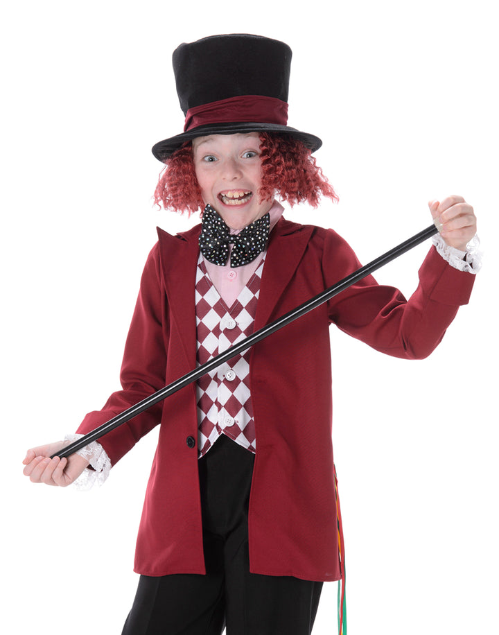Boys Mad Hatter Fancy Dress World Book Day Costume