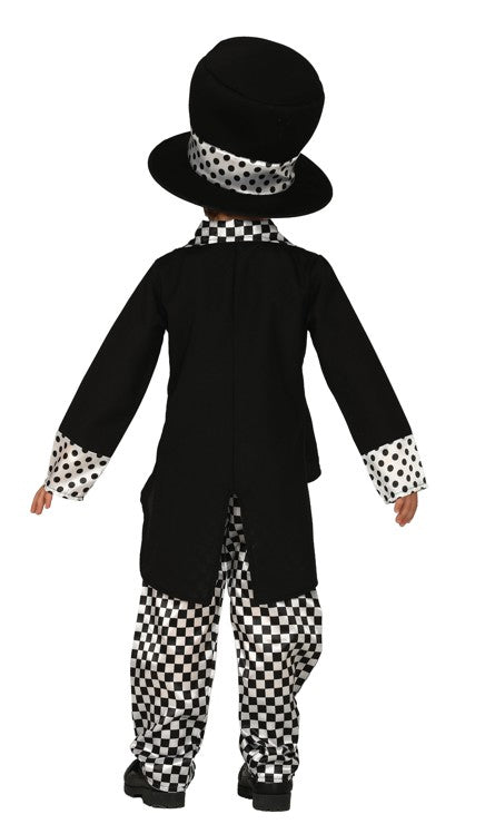 Boys Dark Hatter Dark Wonderland Fairy Tale Halloween Costume