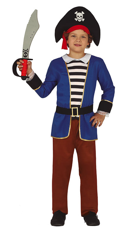 Boys Pirate Buccaneer World Book Day Halloween Fancy Dress