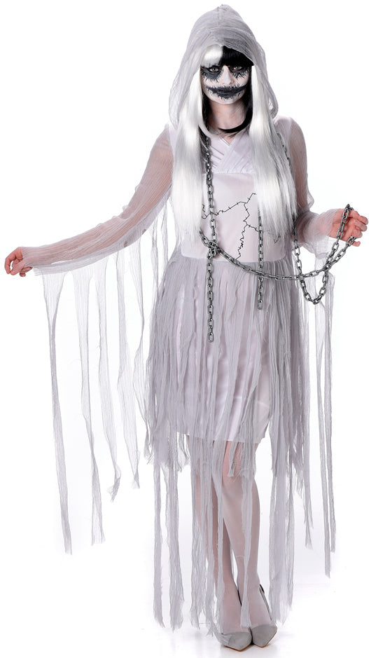 Haunting Ghostly Girl Ghoul Ladies Costume