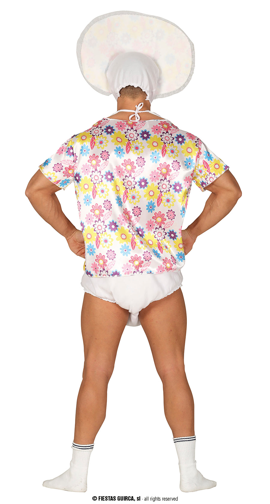 Mens Adult Baby Stag Do Fancy Dress Costume