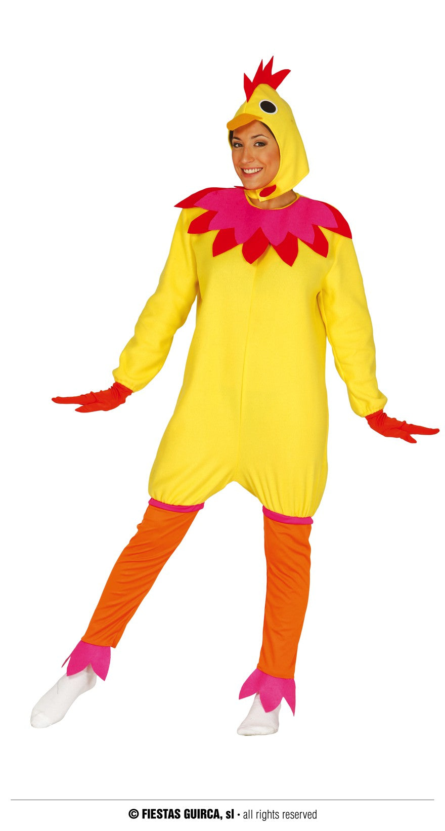 Ladies Hen Chicken Fancy Dress Costume Party Outfit