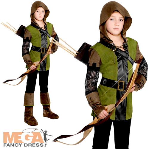 Sherwood Forest Robin Hood Boys Fancy Dress Costume