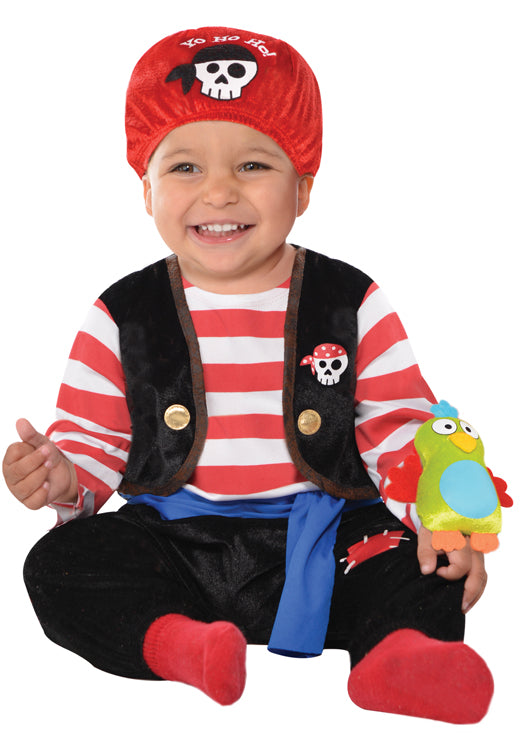 Boys Baby Buccaneer Pirates Caribbean Book Costume