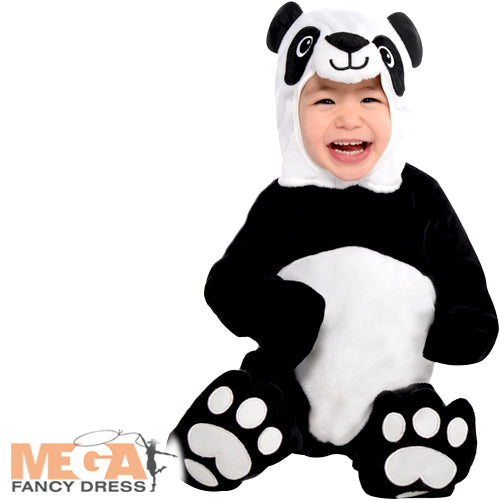 Boys Baby Panda Animal Zoo Bear Costume