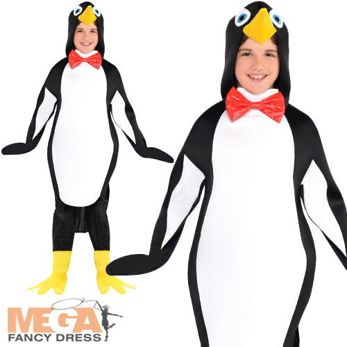 Kids Penguin Festive Animal Bird Zoo Costume