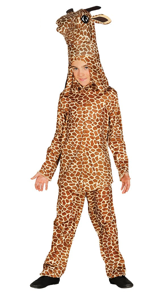 Kids Giraffe Fancy Dress Safari Zoo Animal World Book Day Costume