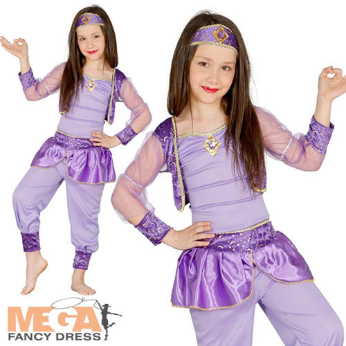 Girls Arabian Princes Fairy Tale World Book Day Fancy Dress Costume