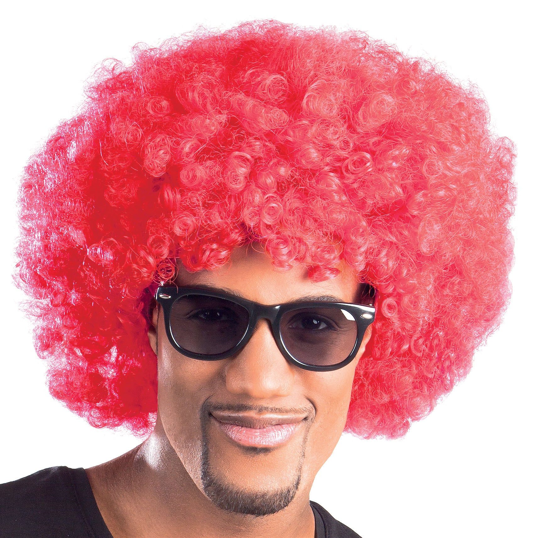 Shop Red Afro Wig Mega Fancy Dress Mega Fancy Dress UK