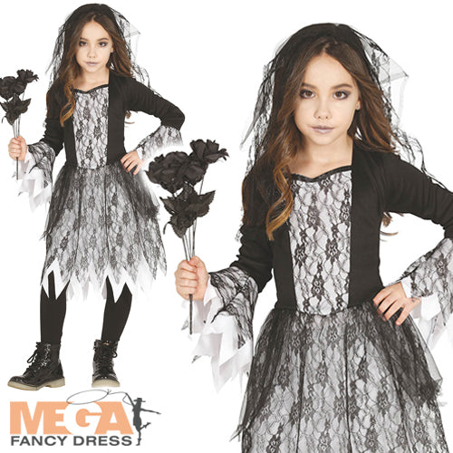 Ethereal Spooky Little Ghost Girl Costume