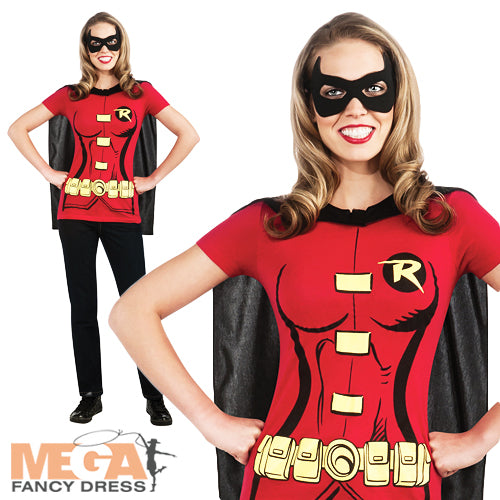 Officially Licensed Robin T-Shirt and Cape