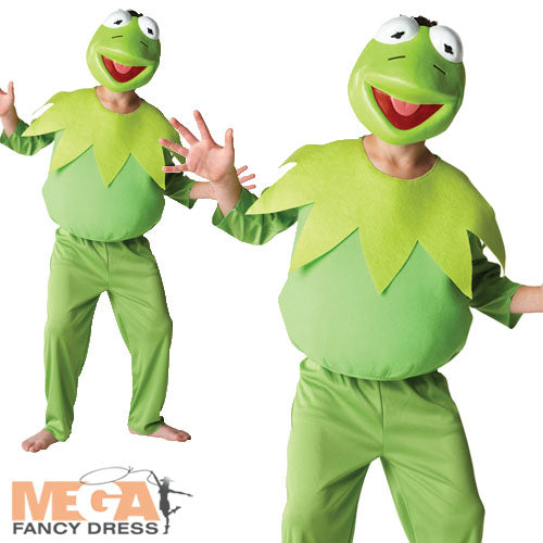 Kids Deluxe Officially Licensed The Muppets Kermit The Frog Costume