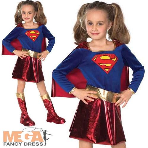 Girls Supergirl Costume