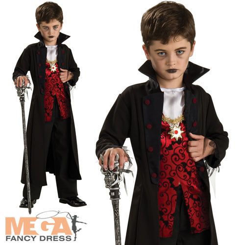 Boys Transylvania Royal Vampire Halloween Costume