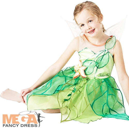 Girls Tinkerbell Fairy Costume