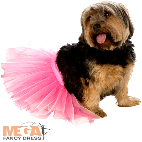 Dog Pink Tutu Ballerina Dancer Costume