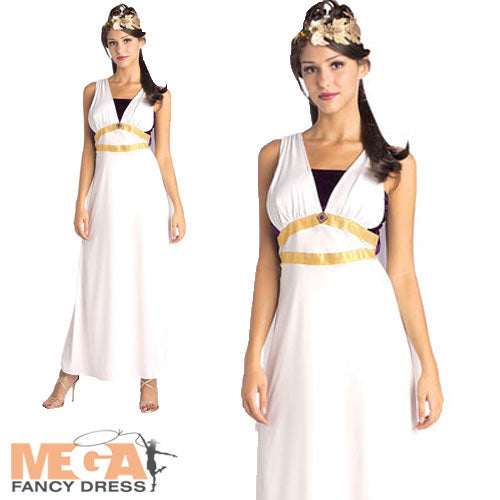 Roman Maiden Costume Historical Goddess Outfit