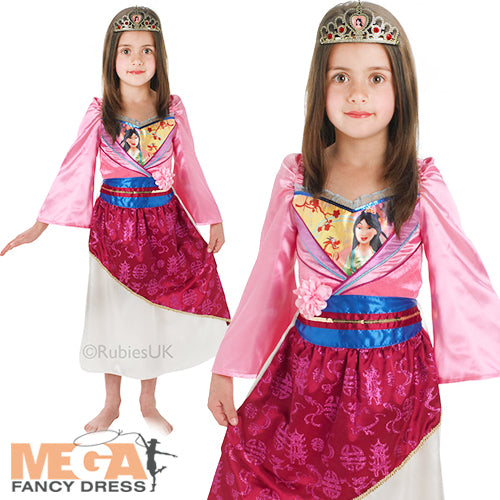 Girls Shimmer Mulan Costume