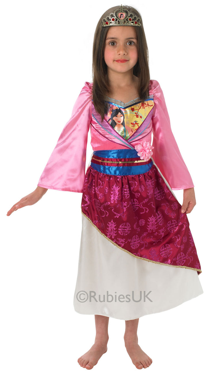 Girls Shimmer Mulan Costume