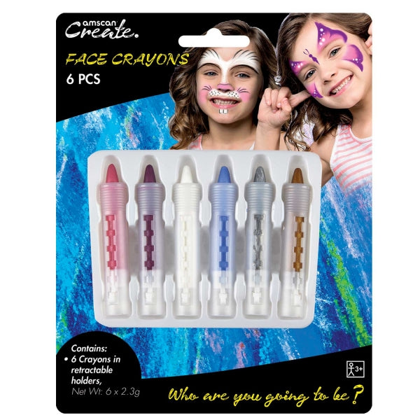 Face Paint Crayons Pretty Colours Artistic Makeup Set