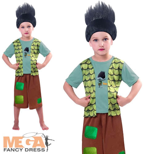 Trolls Branch Boys Animated Movie Costume