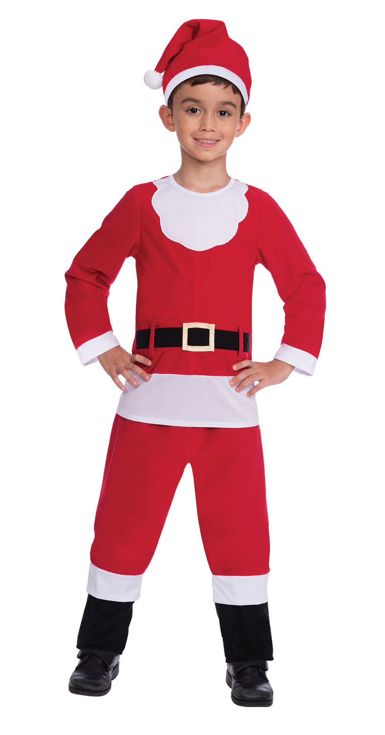 Baby Santa Suit Father Christmas Festive Costume