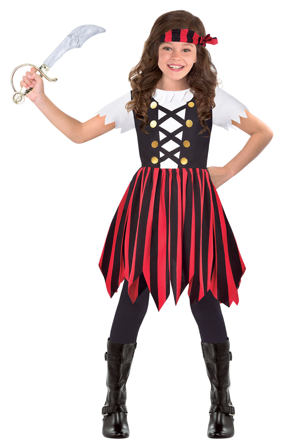 Girls Ship Mate Cutie Pirate World Book Day Halloween Costume