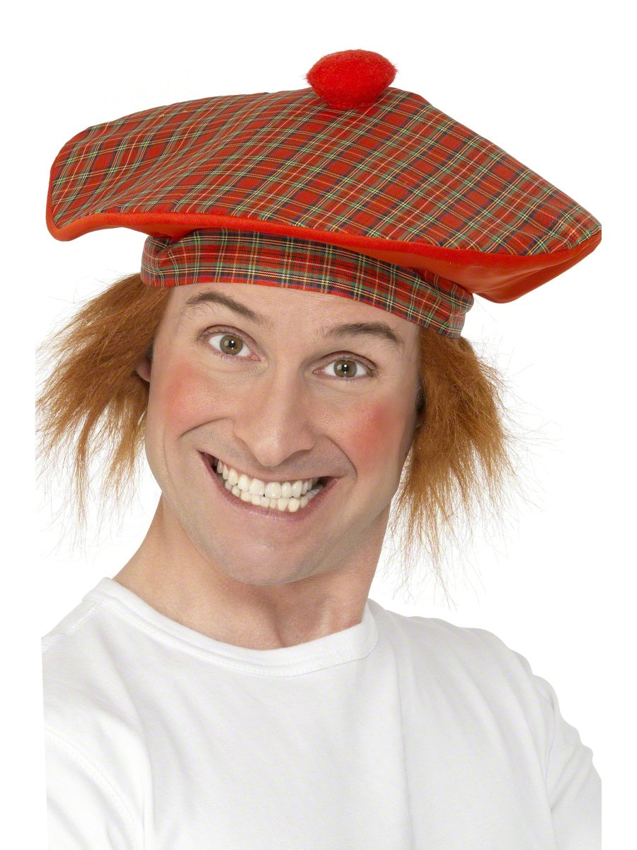 Deluxe Tam-O-Shanter Highlander Hat Scottish Accessory