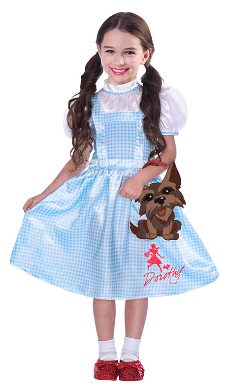 Girls Dorothy Wizard of Oz Fairy Tale World Book Day Costume