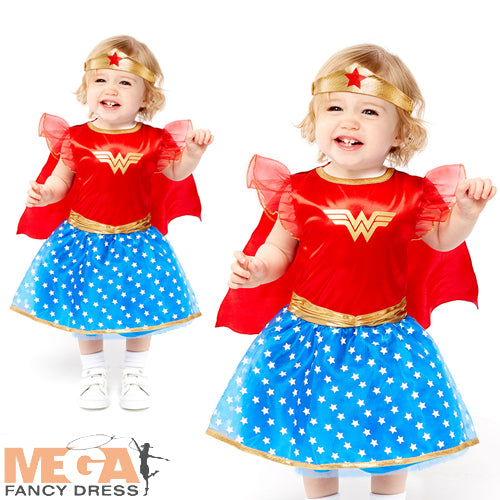 Girls Wonder Woman Comic Book Superhero Costume