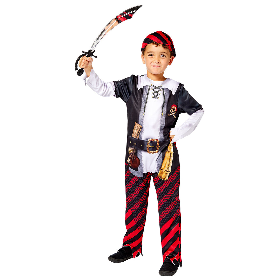 Boys Buccaneer Pirate Halloween Costume