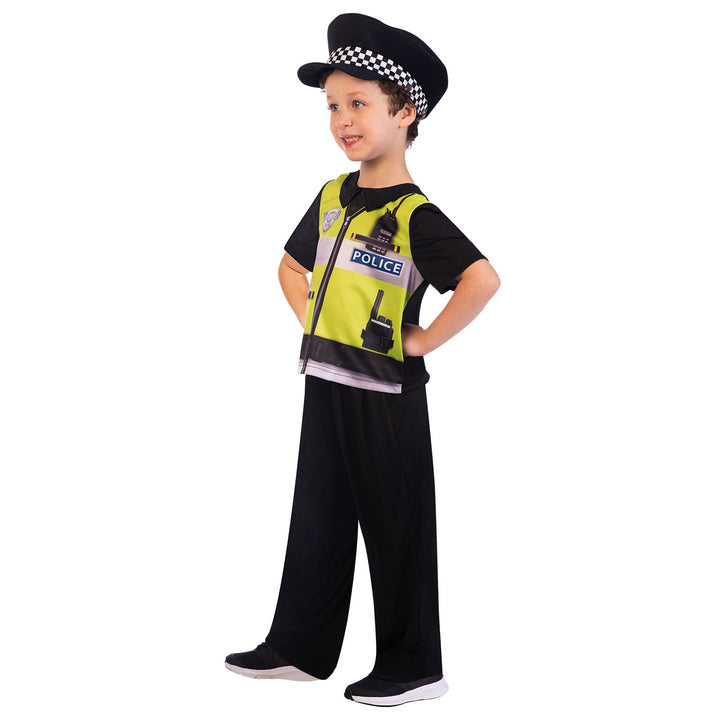 Boys Police Officer Uniform Costume
