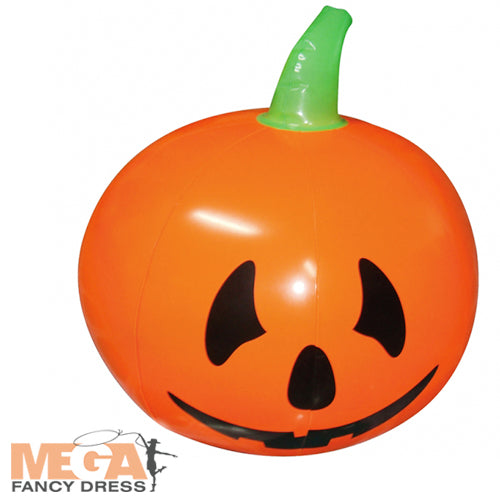 Inflatable Orange Pumpkin Halloween Costume Party Decoration Prop