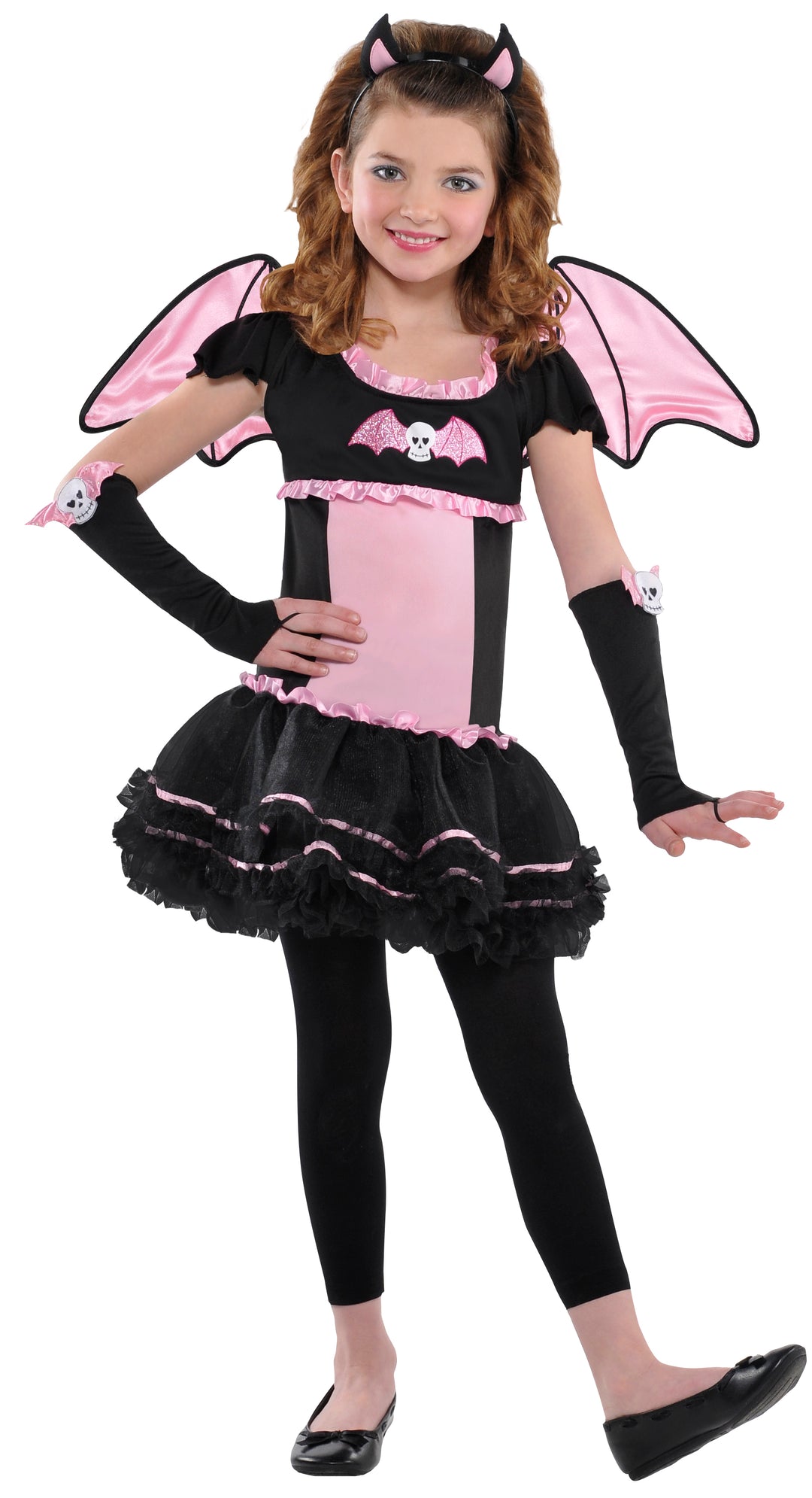 Girls Bat to the Bone Halloween Costume