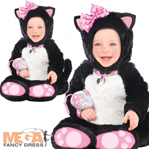 Girls Cute Kitty Cat Animal Halloween Costume