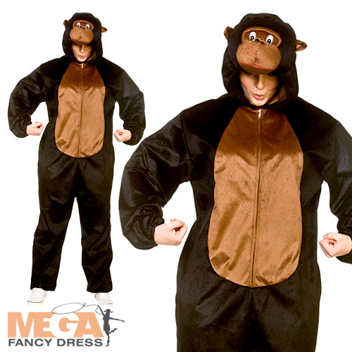 Deluxe Adult Gorilla Animal Costume