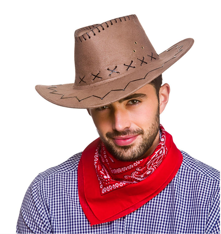 Red Cowboy Bandana