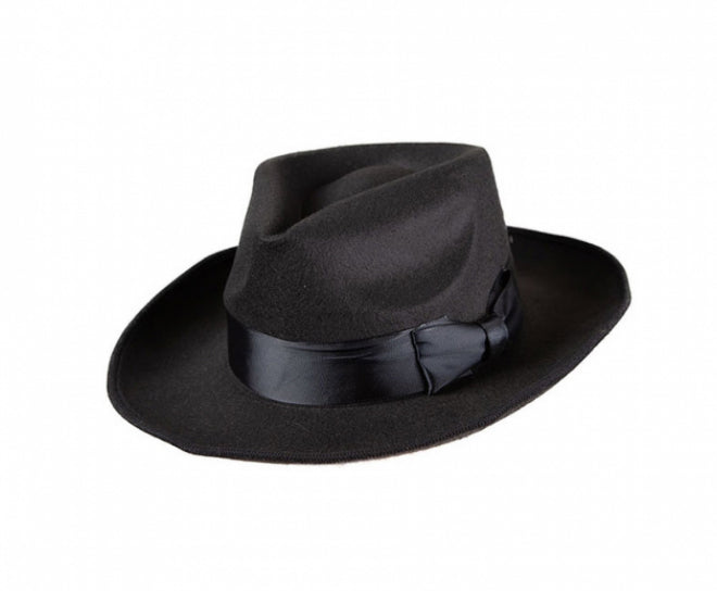 Classic Gangster Hat Stylish Criminal Accessory
