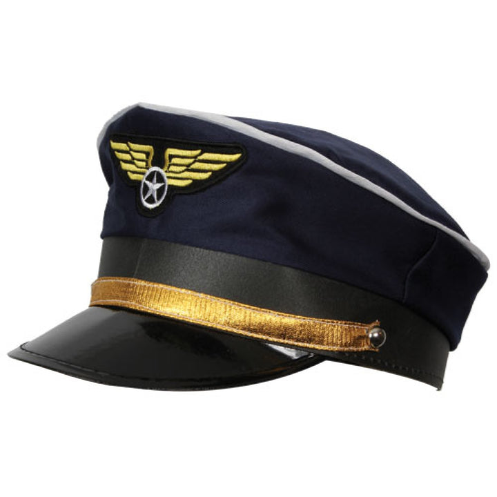 Airline Pilot Cap Uniform Costume Accessory