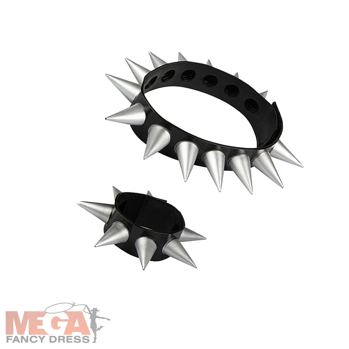 Spikey Choker & Cuff Set