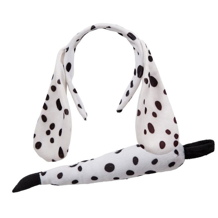 Dalmatian Ears and Tail Animal Costume Accessory Set