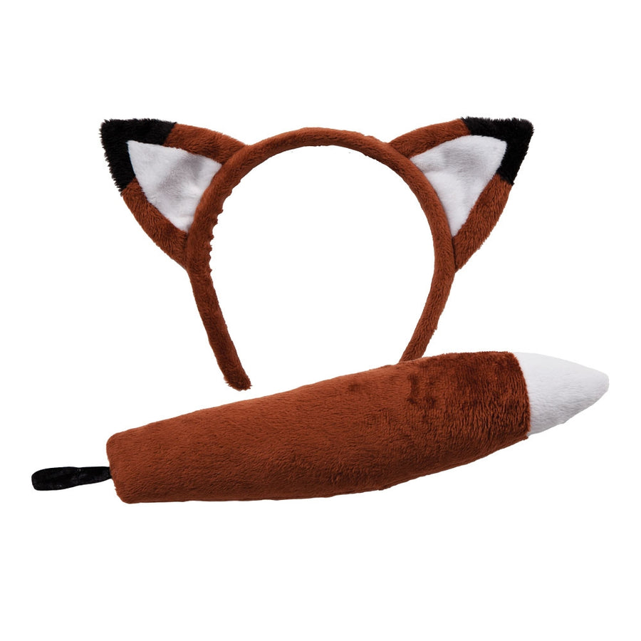 Fox Ears and Tail Costume Accessory Set Animal Outfit