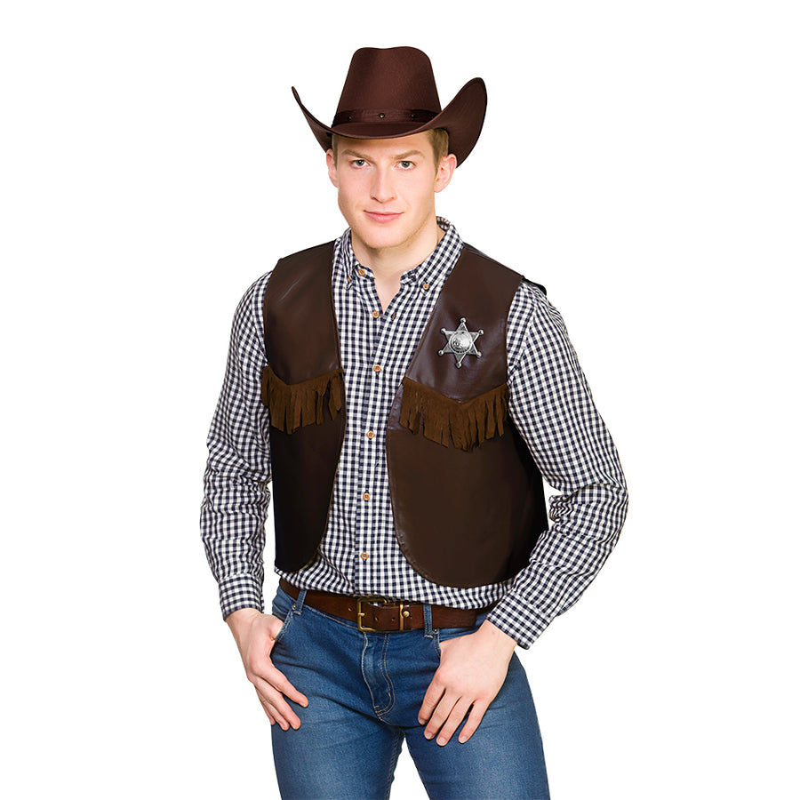Cowboy Sheriff Waistcoat
