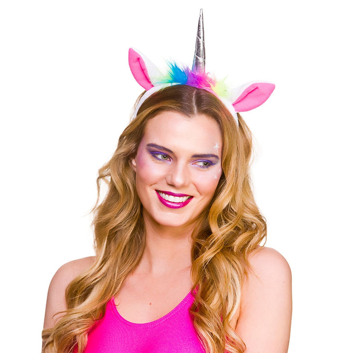 Rainbow Unicorn Giant Ears & Tail Fantasy Accessory