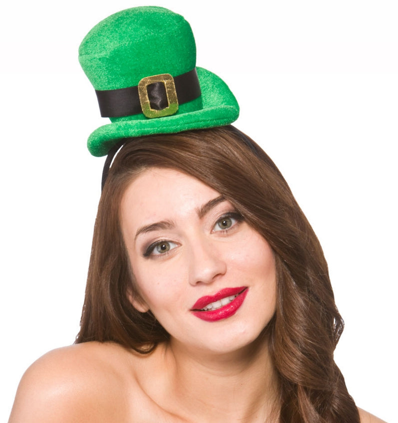 Deluxe Mini St Patricks Day Top Hat