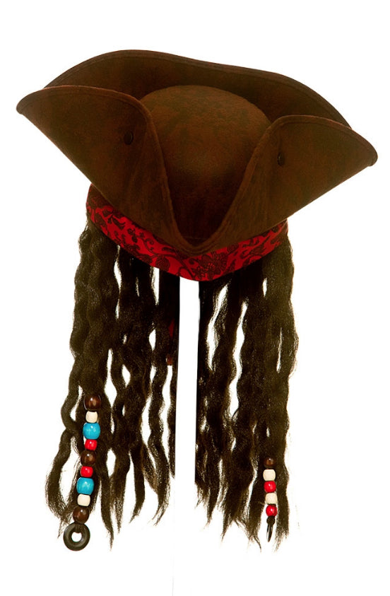 Deluxe Pirate Hat Adventure Costume Accessory