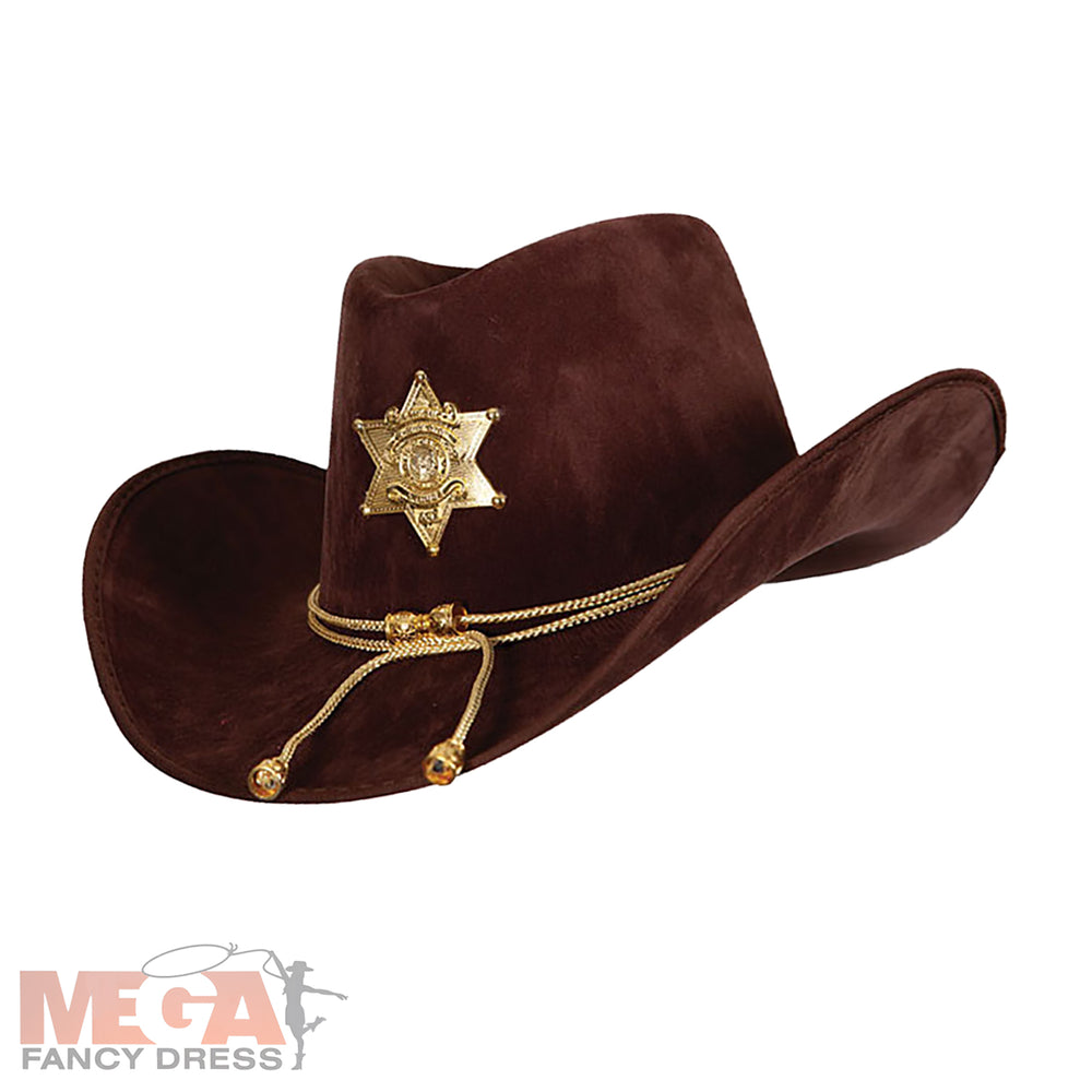 Super Deluxe Suede Sheriff Hat
