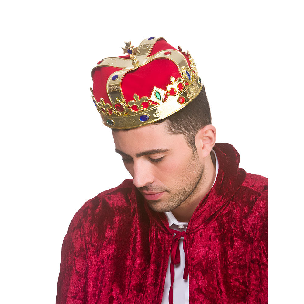 Deluxe Royal Coronation Crown Regal Costume Accessory